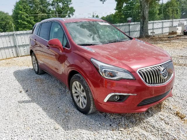 LRBFXBSA8HD067911 - 2017 BUICK ENVISION E RED photo 1