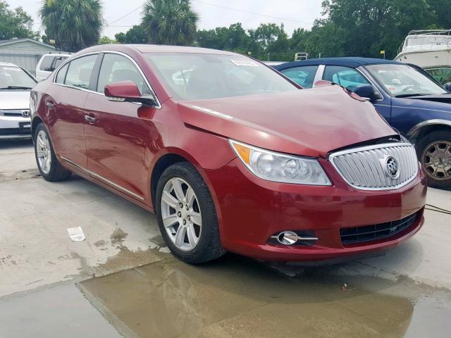 1G4GC5ED3BF280488 - 2011 BUICK LACROSSE C RED photo 1
