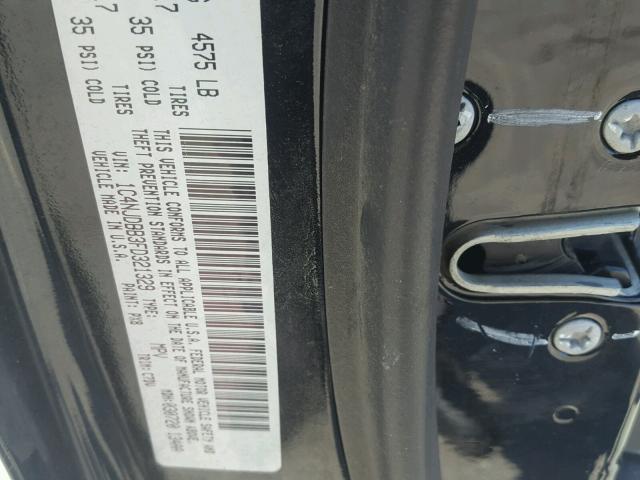 1C4NJDBB3FD321329 - 2015 JEEP COMPASS SP 黑色 照片 10