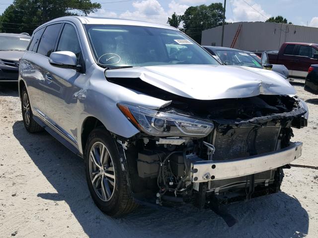 5N1DL0MN2HC513741 - 2017 INFINITI QX60 SILVER photo 1