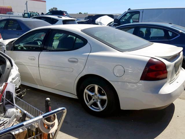 2G2WP552281121789 - 2008 PONTIAC GRAND PRIX WHITE photo 3