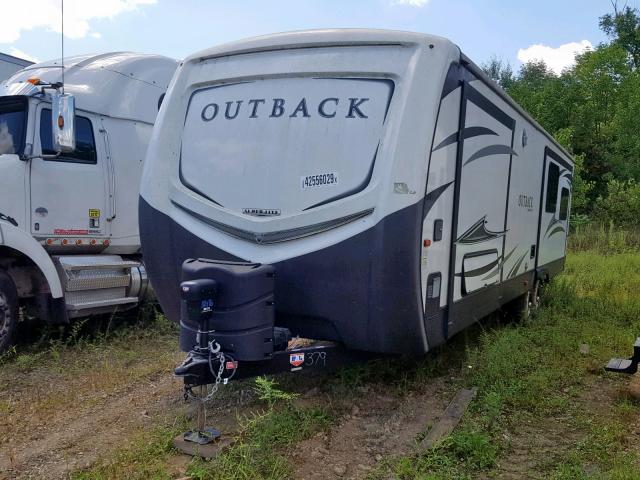 4YDT32623JB450379 - 2018 KEYSTONE OUTBACK WHITE photo 2