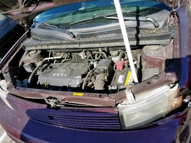 JTLKT324050207551 - 2005 TOYOTA SCION XB 勃艮第红 照片 7