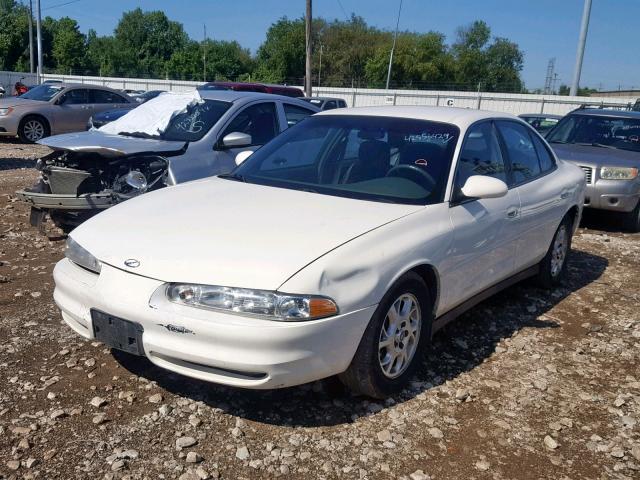 1G3WS52H01F199408 - 2001 OLDSMOBILE INTRIGUE G WHITE photo 2