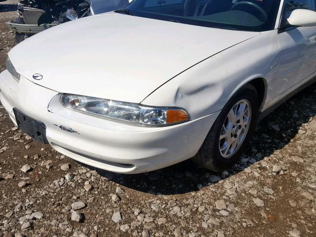 1G3WS52H01F199408 - 2001 OLDSMOBILE INTRIGUE G WHITE photo 9