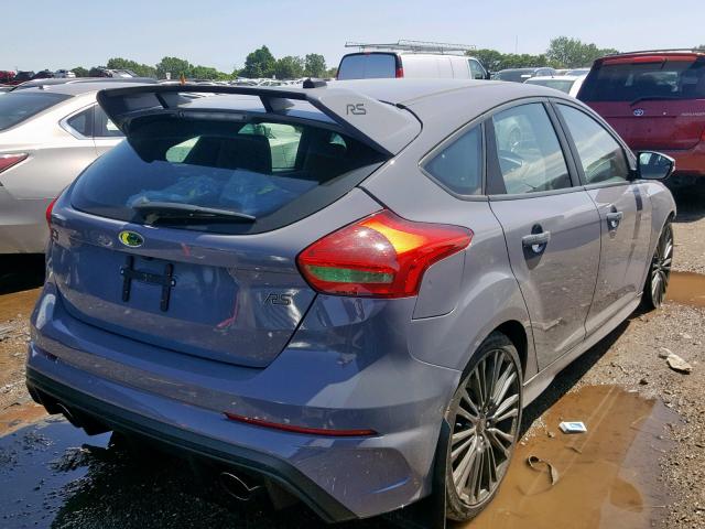 WF0DP3TH5H4125402 - 2017 FORD FOCUS RS GRAY photo 4