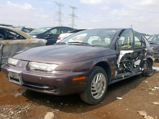 1G8ZK827XXZ153107 - 1999 SATURN SW2 BROWN photo 2