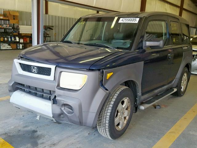 5J6YH18513L016173 - 2003 HONDA ELEMENT EX BLUE photo 2