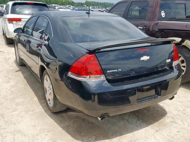2G1WD58C679240415 - 2007 CHEVROLET IMPALA SUP 黑色 照片 3