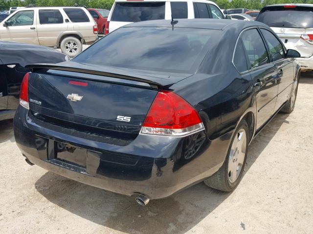 2G1WD58C679240415 - 2007 CHEVROLET IMPALA SUP 黑色 照片 4
