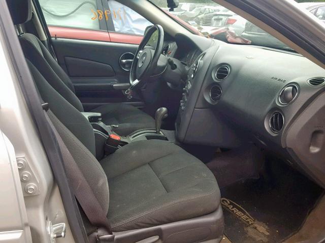 2G2WP552161311581 - 2006 PONTIAC GRAND PRIX SILVER photo 5