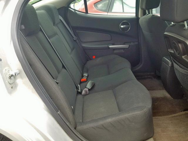 2G2WP552161311581 - 2006 PONTIAC GRAND PRIX SILVER photo 6