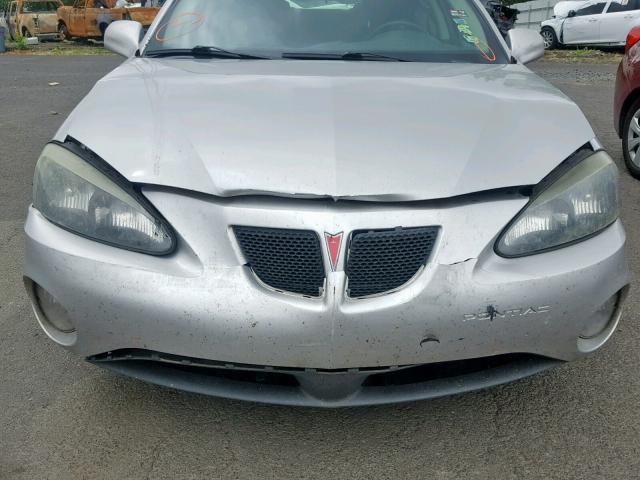 2G2WP552161311581 - 2006 PONTIAC GRAND PRIX SILVER photo 9