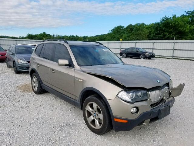 WBXPC934X8WJ03382 - 2008 BMW X3 3.0SI GOLD photo 1