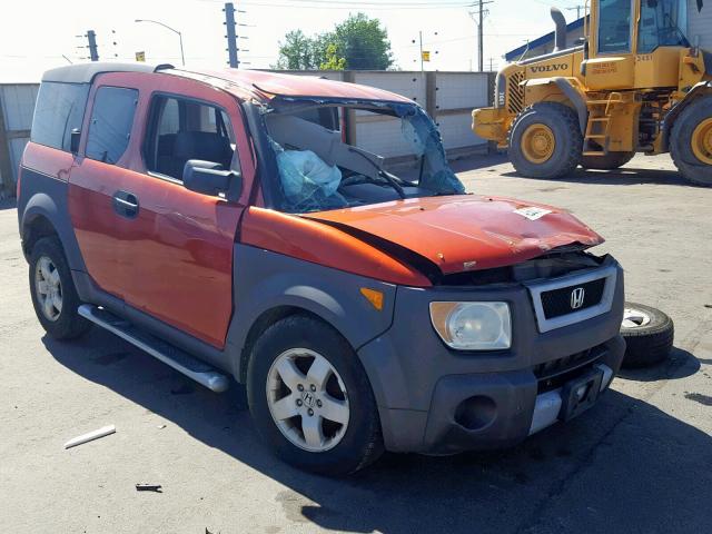 5J6YH28544L013792 - 2004 HONDA ELEMENT EX ORANGE photo 1