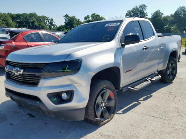 1GCHSCEN4K1156364 - 2019 CHEVROLET COLORADO L SILVER photo 2