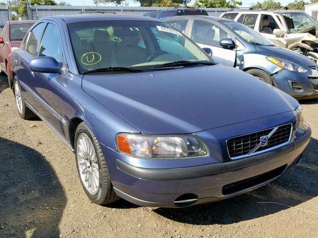 YV1RS58D522170443 - 2002 VOLVO S60 2.4T BLUE photo 1