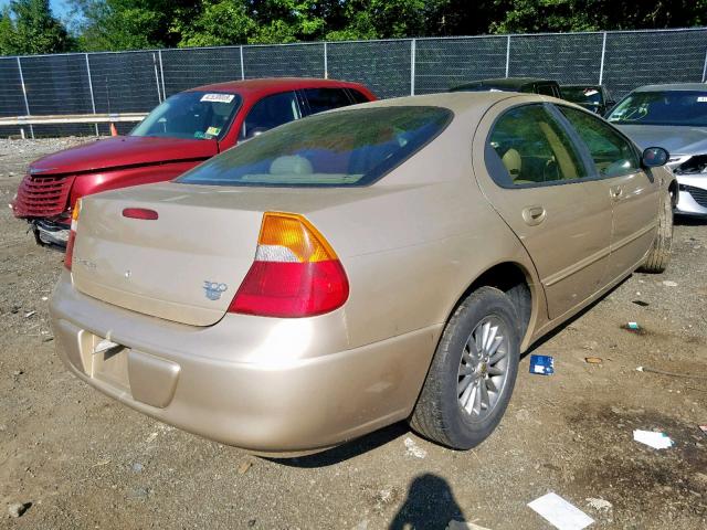 2C3HE66G2YH106599 - 2000 CHRYSLER 300M GOLD photo 4