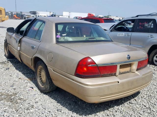 2MEFM75W0YX621609 - 2000 MERCURY GRAND MARQ GOLD photo 3