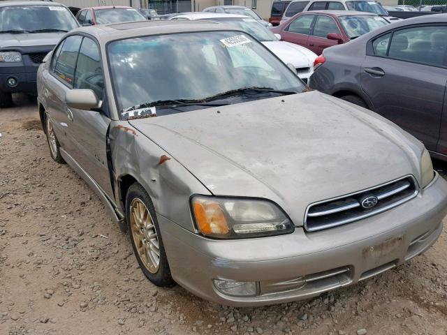 4S3BE656117211498 - 2001 SUBARU LEGACY GT BROWN photo 1