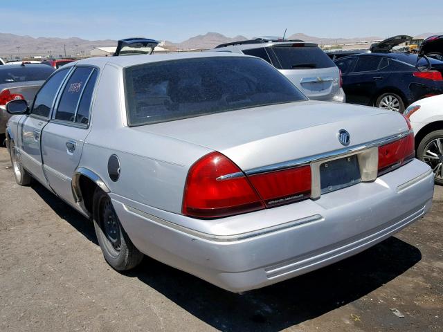 2MEFM75W3YX632135 - 2000 MERCURY GRAND MARQ GRAY photo 3