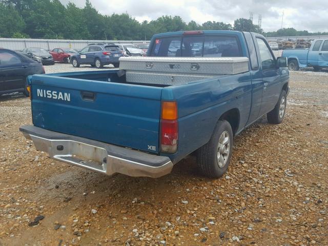 1N6SD16S4TC338903 - 1996 NISSAN TRUCK KING GREEN photo 4