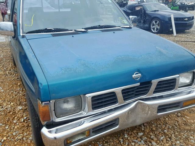 1N6SD16S4TC338903 - 1996 NISSAN TRUCK KING GREEN photo 9