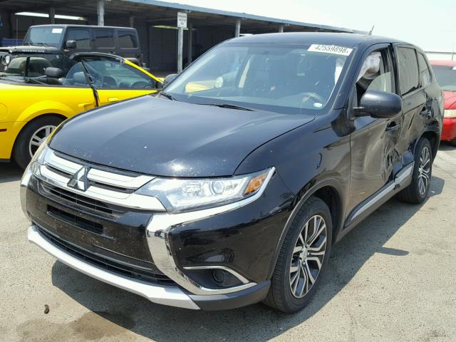 JA4AD2A38GZ039335 - 2016 MITSUBISHI OUTLANDER BLACK photo 2