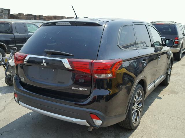 JA4AD2A38GZ039335 - 2016 MITSUBISHI OUTLANDER BLACK photo 4