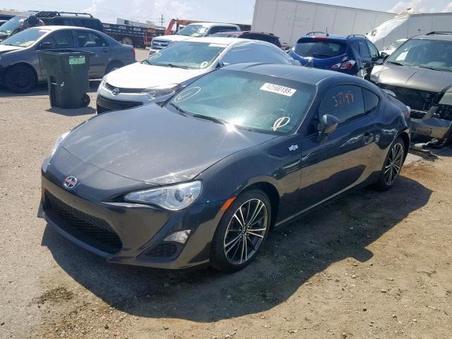 JF1ZNAA16G8704811 - 2016 TOYOTA SCION FR-S CHARCOAL photo 2