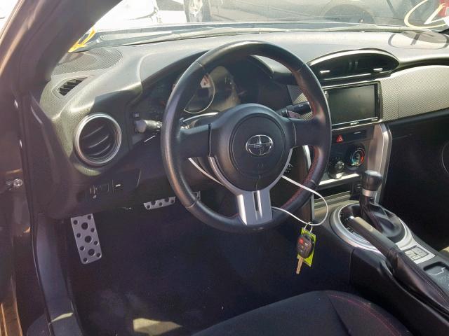 JF1ZNAA16G8704811 - 2016 TOYOTA SCION FR-S CHARCOAL photo 9
