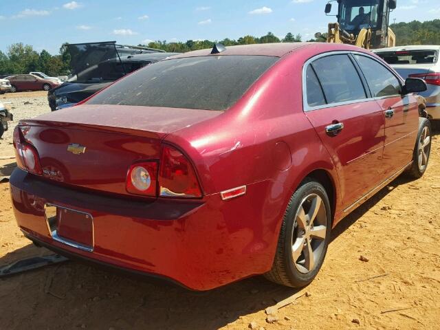 1G1ZD5E00CF283236 - 2012 CHEVROLET MALIBU 2LT RED photo 4