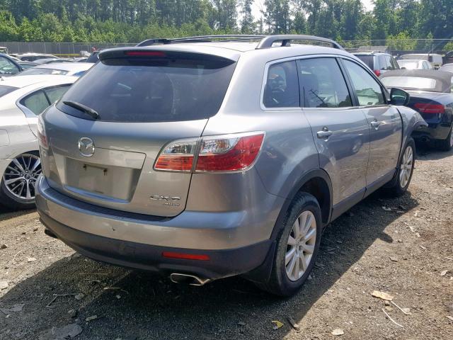 JM3TB3MA3A0203159 - 2010 MAZDA CX-9 SILVER photo 4