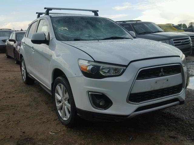 4A4AR3AU8DE012623 - 2013 MITSUBISHI OUTLANDER WHITE photo 1