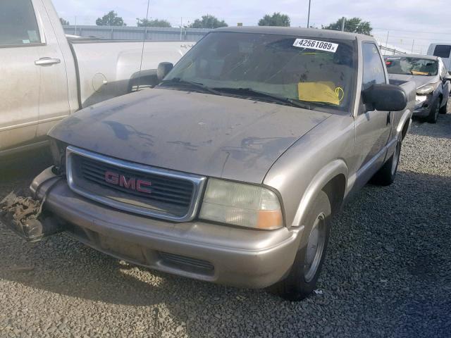 1GTCS14HX38262465 - 2003 GMC SONOMA GRAY photo 2