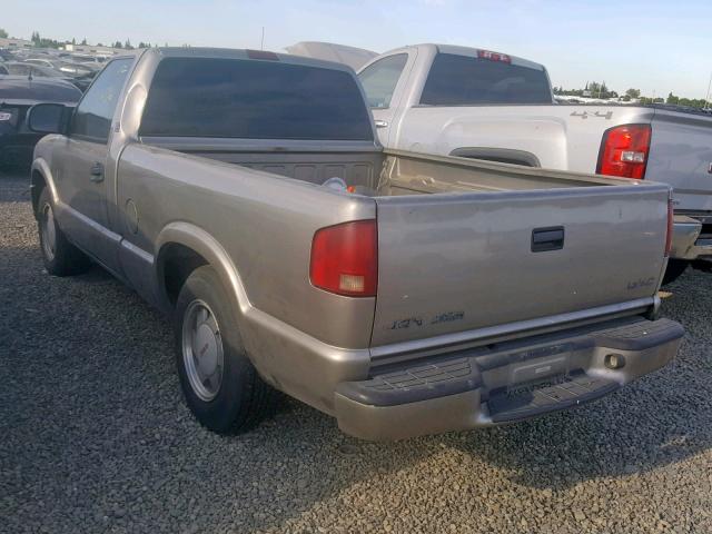 1GTCS14HX38262465 - 2003 GMC SONOMA GRAY photo 3