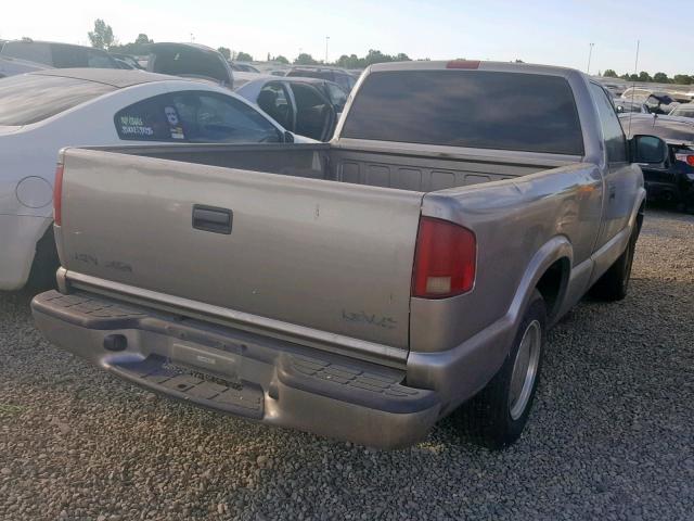 1GTCS14HX38262465 - 2003 GMC SONOMA GRAY photo 4