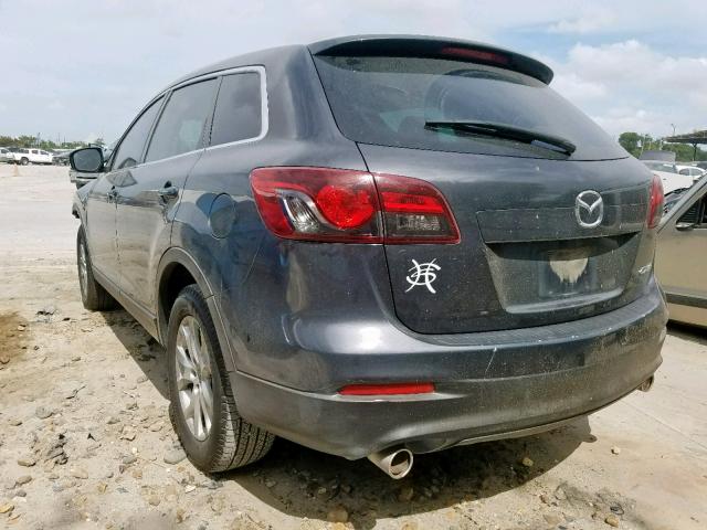 JM3TB2BA8D0419235 - 2013 MAZDA CX-9 SPORT CHARCOAL photo 3