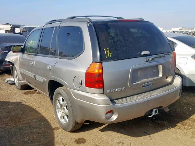 1GKDS13S722182127 - 2002 GMC ENVOY GRAY photo 3