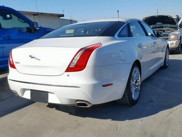 SAJWA2GB9CLV23872 - 2012 JAGUAR XJL WHITE photo 4