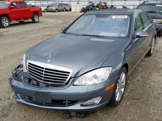 WDDNG71X49A283151 - 2009 MERCEDES-BENZ S 550 GRAY photo 2