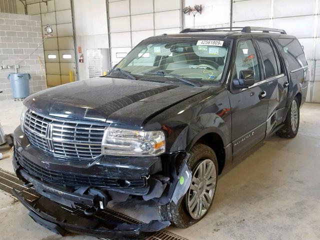 5LMFL275X9EJ01067 - 2009 LINCOLN NAVIGATOR შავი ფოტო 2