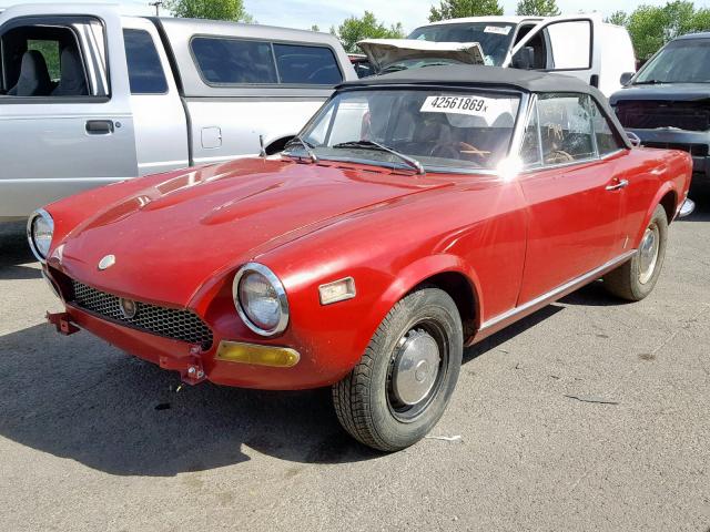 55461 - 1972 FIAT 124 RED photo 2