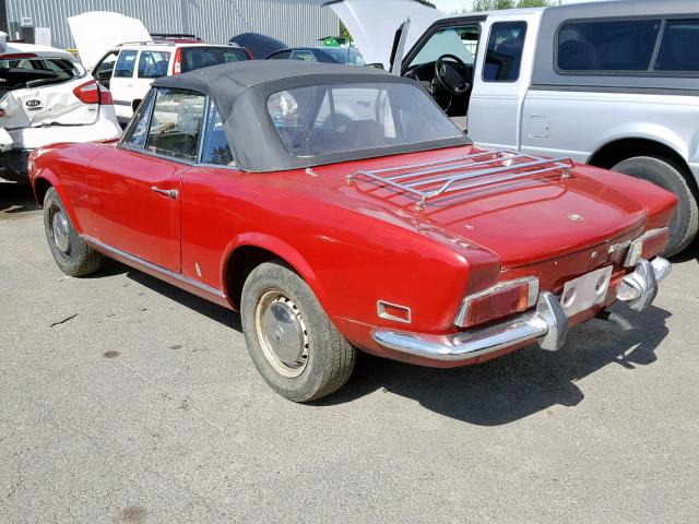 55461 - 1972 FIAT 124 RED photo 3
