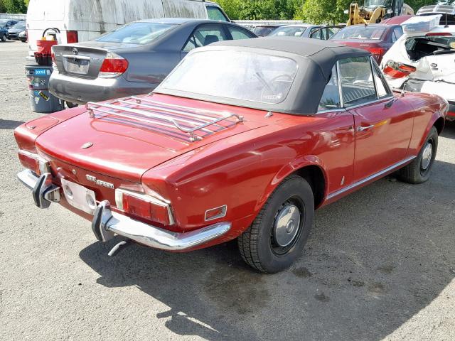 55461 - 1972 FIAT 124 RED photo 4