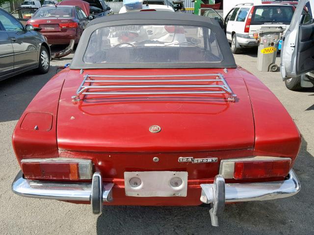55461 - 1972 FIAT 124 RED photo 6