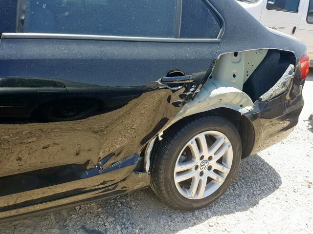 3VW2K7AJ6FM228137 - 2015 VOLKSWAGEN JETTA BASE 黑色 照片 9