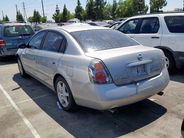 1N4BL11D32C285131 - 2002 NISSAN ALTIMA SE SILVER photo 3