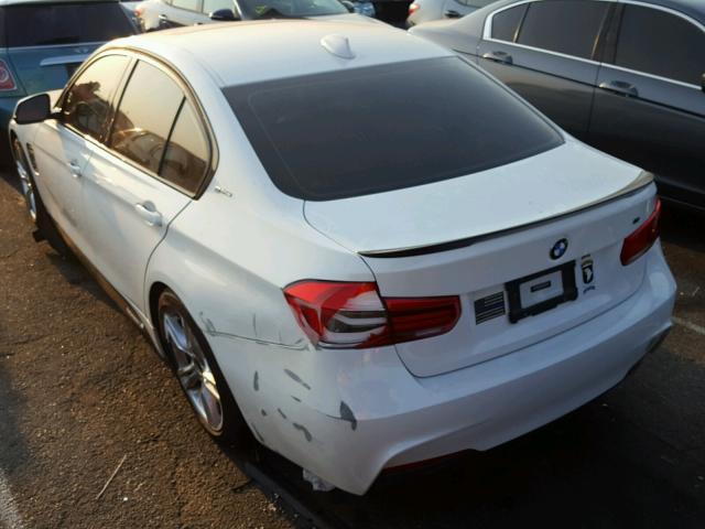 WBA8E1C57JA159639 - 2018 BMW 330E WHITE photo 3