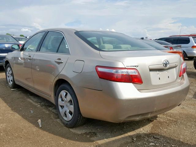 4T1BE46K47U663712 - 2007 TOYOTA CAMRY NEW GOLD photo 3